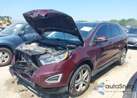 2018 Ford Edge Titanium z USA, uszkodzony, nr VIN 2FMPK4K97JBB32065